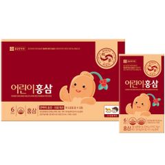 Nước Hồng Sâm Cho Trẻ Em Chong Kun Dang Hàn Quốc 30 Gói X 20ml - Hỗ Trợ Tăng Cường Miễn Dịch, Bổ Dưỡng Sức Khỏe Trẻ Nhỏ