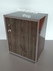 Tủ Đựng Đồ 3 Ngăn Cánh Mở Màu Gỗ Óc Chó Cao Cấp - Tiện Lợi Để Đồ Dùng Cá Nhân, Thiết Kế Sang Trọng, Đã Lắp Sẵn