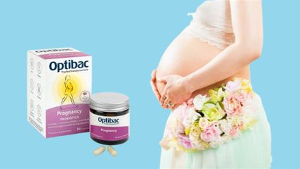 Men Vi Sinh Cho Bà Bầu Và Cho Con Bú Optibac For Pregnancy- Anh- Hộp 30V