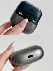 Máy Cạo Râu Mini Panasonic ES-PCM3A Chính Hãng - Lưỡi Thép Nhật Bản 3 Lưỡi, Máy Cạo Du Lịch Nhỏ Gọn, Sạc Pin Type C