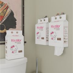 Khăn Mặt Khô Rút Treo Tường Đa Năng HANKY - Khăn Cotton Mềm Mịn Lau Mặt Tẩy Trang Không Gây Kích Ứng, Tiện Dụng cho Mọi Mục Đích