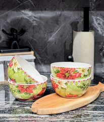 Set 4 Bát Phở Sứ Cao Cấp Magrace 15cm - Tô Thưởng Thức Đẳng Cấp, Sang Trọng, Đa Năng, Phù Hợp Cho Bữa Ăn Gia Đình và Tiệc Tùng