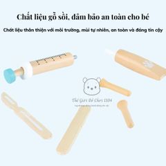 Bộ Đồ Chơi Bác Sĩ Thú Cưng Cao Cấp 30 Món - Set Nhập Vai Dễ Thương Kèm Gấu Bông Dành Cho Bé 3 Tuổi