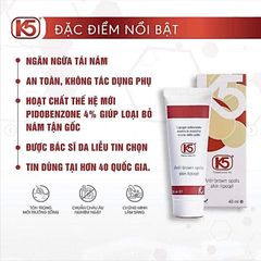 Kem Giảm Nám K5 Lipogel & Cryolaser - Giảm Sạm, Ngăn Ngừa Nám, Chăm Sóc Da, An Toàn Sau Liệu Pháp Laser