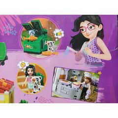 Bộ Đồ Chơi Lắp Ráp LARI FRIEND 11379 - Mô Hình Nhà Hàng Phong Cách Italy - Đồ Chơi Giáo Dục cho Trẻ Em Từ 6 Tuổi