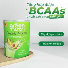 Sữa Hạt Ngũ Cốc Organic Avocado 750g - Thức Uống Dinh Dưỡng, Hỗ Trợ Khối Cơ, Không Đường, Thuần Chay, Chất lượng cao từ Malaysia