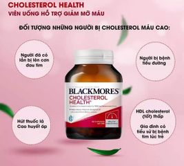 Viên Uống Giảm Cholesterol Blackmores Cholesterol Health 60 Viên