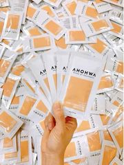 Mặt Nạ Ủ Trắng Ahohwa Tone-up Brightening Cream Mask 20g - Giúp Làm Sáng Da, Cấp Ẩm, Thích Hợp Mọi Loại Da