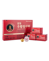 An Cung Ngưu Kwangdong WooHwang Chong Shim Won mẫu mới hộp 10 viên