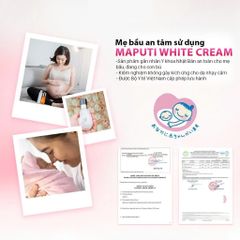 Kem sáng hồng vùng kín Bikini Maputi White Cream Japan 100ml
