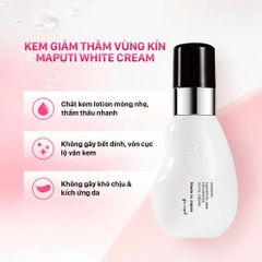 Kem sáng hồng vùng kín Bikini Maputi White Cream Japan 100ml