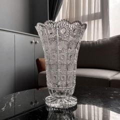 Lọ Hoa Pha Lê Bohemia 35,5cm - Thiết Kế Sang Trọng, Chất Liệu Cao Cấp, Quà Tặng Ý Nghĩa Cho Không Gian Sống