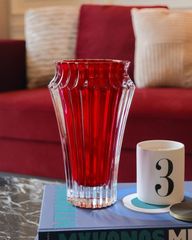 Lọ Hoa Pha Lê Rogaska CROWN JEWEL 25,5cm - Trang Trí Sang Trọng Cho Phòng Khách, Nhà Hàng, Sự Kiện Đặc Biệt