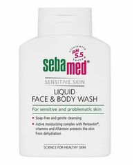 Sữa Rửa Mặt & Tắm Toàn Thân Sebamed Liquid Face & Body Wash 50ml - Chăm Sóc Da Nhạy Cảm - PH 5.5, Dưỡng Ẩm, Kiểm Nghiệm Da Liễu
