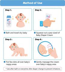 Kem Sebamed Giảm Hăm Tả Cho Bé Baby Diaper Rash Cream 50ml 213669