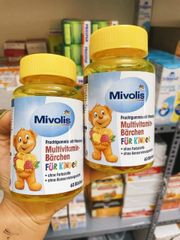 Kẹo Gấu Vitamin Tổng Hợp Vị Trái Cây của Đức 60 Viên