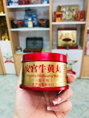 An Cung Ngưu Hoàng Hoàn Đồng Nhân Đường - Hộp Thiếc Tròn Hỗ Trợ Sức Khỏe Toàn Diện, Ngăn Ngừa Đột Quỵ, Giảm Di Chứng Tai Biến