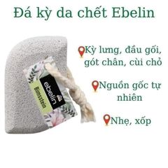 Đá kỳ massage cơ thể Ebelin Bimsstein Đức 30g