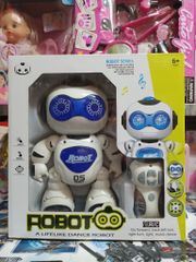 Robot Điều Khiển Từ Xa Có Đèn LED & Âm Thanh - Đồ Chơi Sáng Tạo Cho Trẻ Em, Phát Triển Khả Năng Tư Duy và Vận Động 606-1/606-2