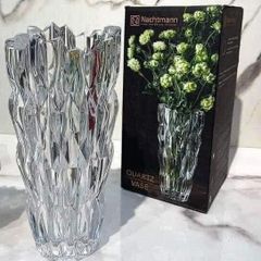 Lọ hoa Nachtmann Quartz 26cm - Thiết kế sang trọng từ pha lê Đức, trang trí tinh xảo cho phòng khách, quà tặng ý nghĩa