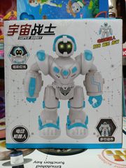 Robot Chạy Bằng Pin Có Đèn LED và Âm Thanh - Đồ Chơi Sáng Tạo Cho Trẻ Em, Kích Thích Tư Duy và Vận Động, Quà Tặng Thú Vị
