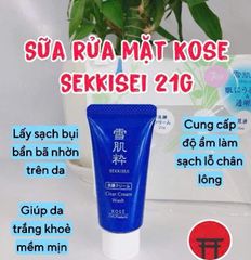 Bộ Dưỡng Da Mini Kose Sekkisei - Sản Phẩm Cao Cấp Nhật Bản Giúp Làm Sáng Da và Ngăn Ngừa Nám 290k
