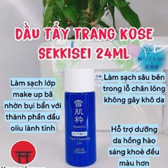 Bộ Dưỡng Da Mini Kose Sekkisei - Sản Phẩm Cao Cấp Nhật Bản Giúp Làm Sáng Da và Ngăn Ngừa Nám 290k