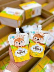 Nước Nhung Hươu Hàn Quốc Sumo Tăng Cân Cho Bé - Bổ Sung Dinh Dưỡng Từ 1 Tuổi (10 Túi x 80ml)