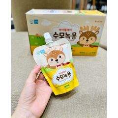 Nước Nhung Hươu Hàn Quốc Sumo Tăng Cân Cho Bé - Bổ Sung Dinh Dưỡng Từ 1 Tuổi (10 Túi x 80ml)