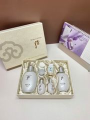 Bộ Dưỡng Trắng Da Whoo Gongjinhyang Seol Radiant White Special Set 7 Món - Kem Dưỡng Trắng, Mờ Nám, Chống Nắng, Phù Hợp Với Da Dầu