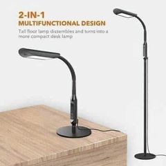 Đèn Cây LED Taotronics TT-DL060 - Đèn Học Chống Cận Linh Hoạt, Điều Chỉnh Nhiệt Độ Màu 3000K-6500K, Tiết Kiệm Điện 12W
