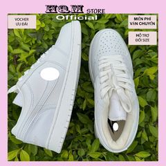 Giày Sneaker Nike Full Trắng Nam Nữ BẢN SIÊU CẤP - Thể Thao Đế Cao 4cm, Phong Cách Trẻ Trung và Năng Động