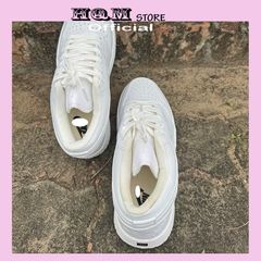 Giày Sneaker Nike Full Trắng Nam Nữ BẢN SIÊU CẤP - Thể Thao Đế Cao 4cm, Phong Cách Trẻ Trung và Năng Động