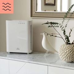 Máy Lọc Không Khí Klarstein Vita Pure 2G - Hệ Thống Lọc 5 Lần HEPA, Ionizer, Kiểu Dáng Nhỏ Gọn Cho Phòng 40m², Chống Mùi Hiệu Quả