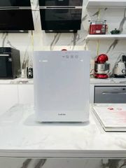 Máy Lọc Không Khí Klarstein Vita Pure 2G - Hệ Thống Lọc 5 Lần HEPA, Ionizer, Kiểu Dáng Nhỏ Gọn Cho Phòng 40m², Chống Mùi Hiệu Quả
