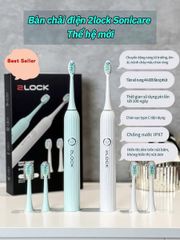 Bàn Chải Đánh Răng Điện 2Lock Sonicare - Công Nghệ Sóng Siêu Âm, Chống Nước IPX7, Pin 100 Ngày, Thiết Kế Sang Trọng
