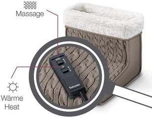 Ủng Sưởi Ấm Massage Chân Beurer FWM45 - Giữ Ấm Tiện Lợi Cho Mùa Đông, Massage Thoải Mái, Phù Hợp Với Người Già và Trẻ Nhỏ