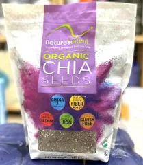 Hạt Chia Hữu Cơ Nature's Intent 1.36kg - Siêu Thực Phẩm Giảm Cân, Giàu Omega-3 và Chất Xơ, An Toàn Cho Sức Khỏe