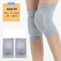 ( 1 Đôi ) - Bảo vệ gối, đai cuốn bảo vệ đầu gối,bó gối tập Yoga, Gym và các môn thể thao khác - Vuabinhnuoc