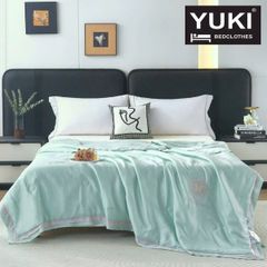 Chăn YUKI Lenzing Tencel Silk Nhập Khẩu Nhật Bản - Chất Liệu Protein Tơ Tằm, Trải Nghiệm Giấc Ngủ Xa Xỉ 200x230cm