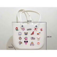 Túi Crocs Stick 5 Màu – Tặng FULL Charm Ngẫu Nhiên, Siêu Xinh Đi Biển & Đi Chơi