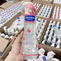 Mustela Nước Làm Sạch Mặt, Cơ Thể Cho Trẻ Sơ Sinh, Trẻ Nhỏ Da Nhạy Cảm No-Rinse Soothing Micellar Cleansing Water 300ml 215223