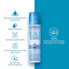 Uriage Xịt khoáng dưỡng ẩm cân bằng da URIAGE THERMAL WATER 50ml 215245
