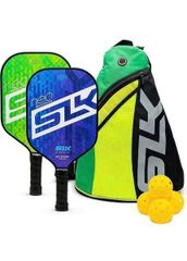 Bộ Vợt Pickleball SLK Neo 2024 - Selkirk, 2 Vợt, 4 Bóng, Túi Đựng, Dành Cho Người Mới Bắt Đầu, Chất Lượng Cao, Giá Siêu Khuyến Mãi