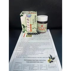 Đỗ Trọng Mao Kê Hoàn Trắng 60 Viên - Hỗ Trợ Giảm Đau Nhức Xương Khớp, Thoái Hóa Khớp, Viêm Khớp Từ Hong Kong