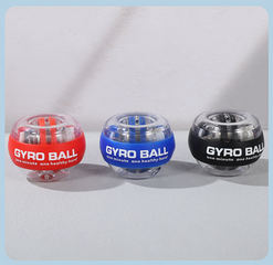 Bóng tập cổ tay Gyro Ball có đèn kèm chống sốc, tự khởi động , thư giãn tăng sức mạnh tay - Vuabinhnuoc