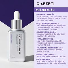 Tinh Chất Dr.Pepti Exo Biome Ampoule 50ml - Serum Trẻ Hoá, Căng Mịn Da Chống Lão Hoá, Dưỡng Ẩm Sáng Mịn Cho Da