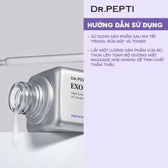 Tinh Chất Dr.Pepti Exo Biome Ampoule 50ml - Serum Trẻ Hoá, Căng Mịn Da Chống Lão Hoá, Dưỡng Ẩm Sáng Mịn Cho Da