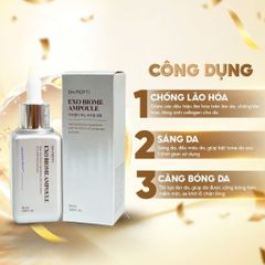 Tinh Chất Dr.Pepti Exo Biome Ampoule 50ml - Serum Trẻ Hoá, Căng Mịn Da Chống Lão Hoá, Dưỡng Ẩm Sáng Mịn Cho Da