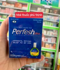 Nhỏ mắt nhân tạo perfesh ultra 15ml giảm khô mắt mỏi và mờ mắt (date mới)